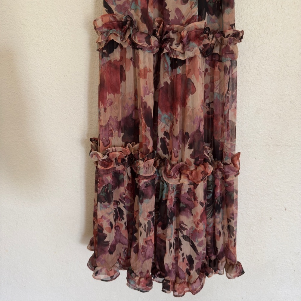 NWT Misa Avery Floral Sleeveless Dress In Flora Dream - Picture 4 of 11